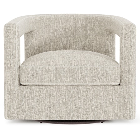 Alana Fabric Swivel Chair