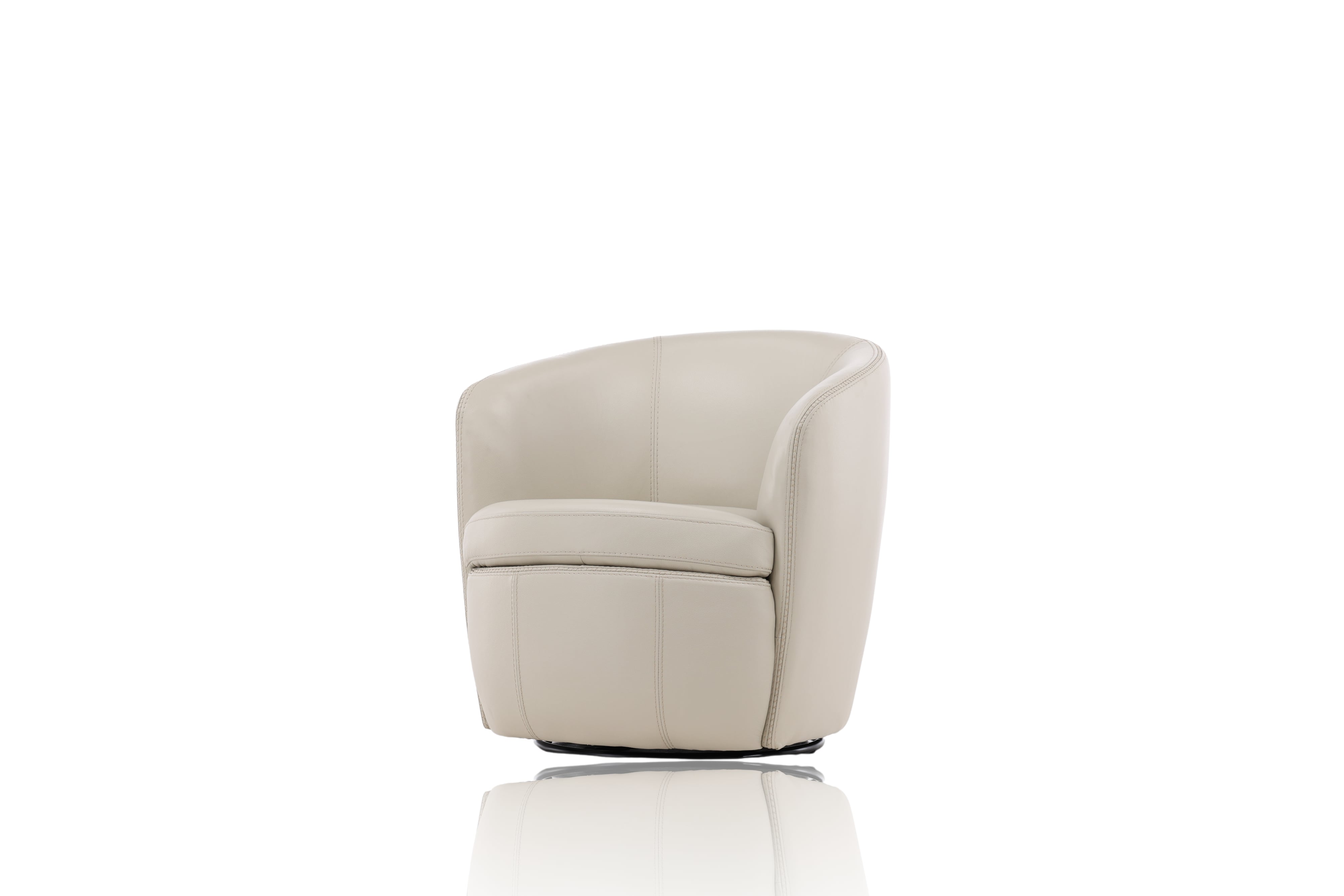 Swivel Barrel Chair