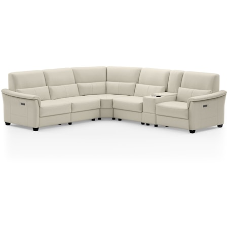 Astuzia L-Shaped Sectional w/Reclining Seats