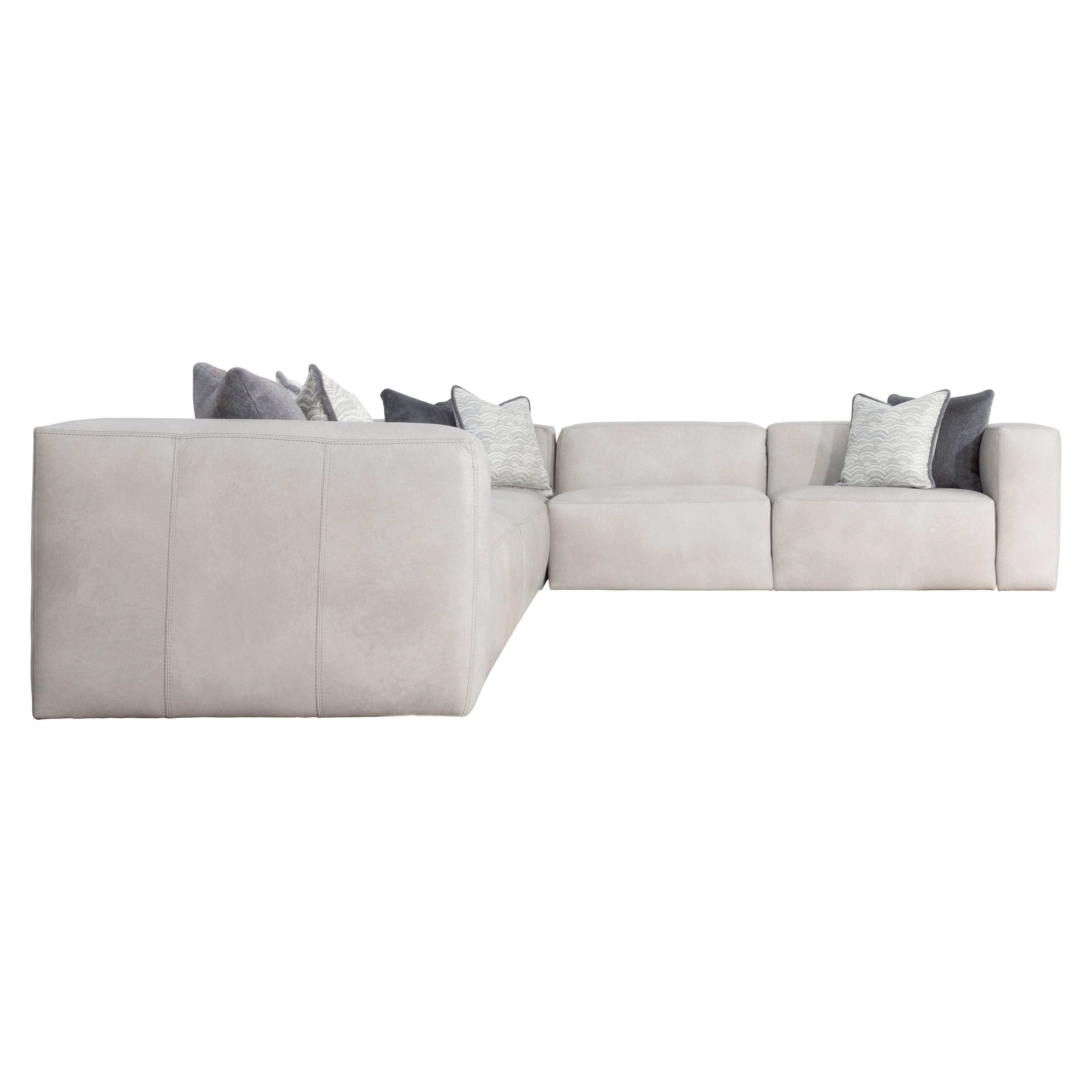5-Piece Leather Sectional