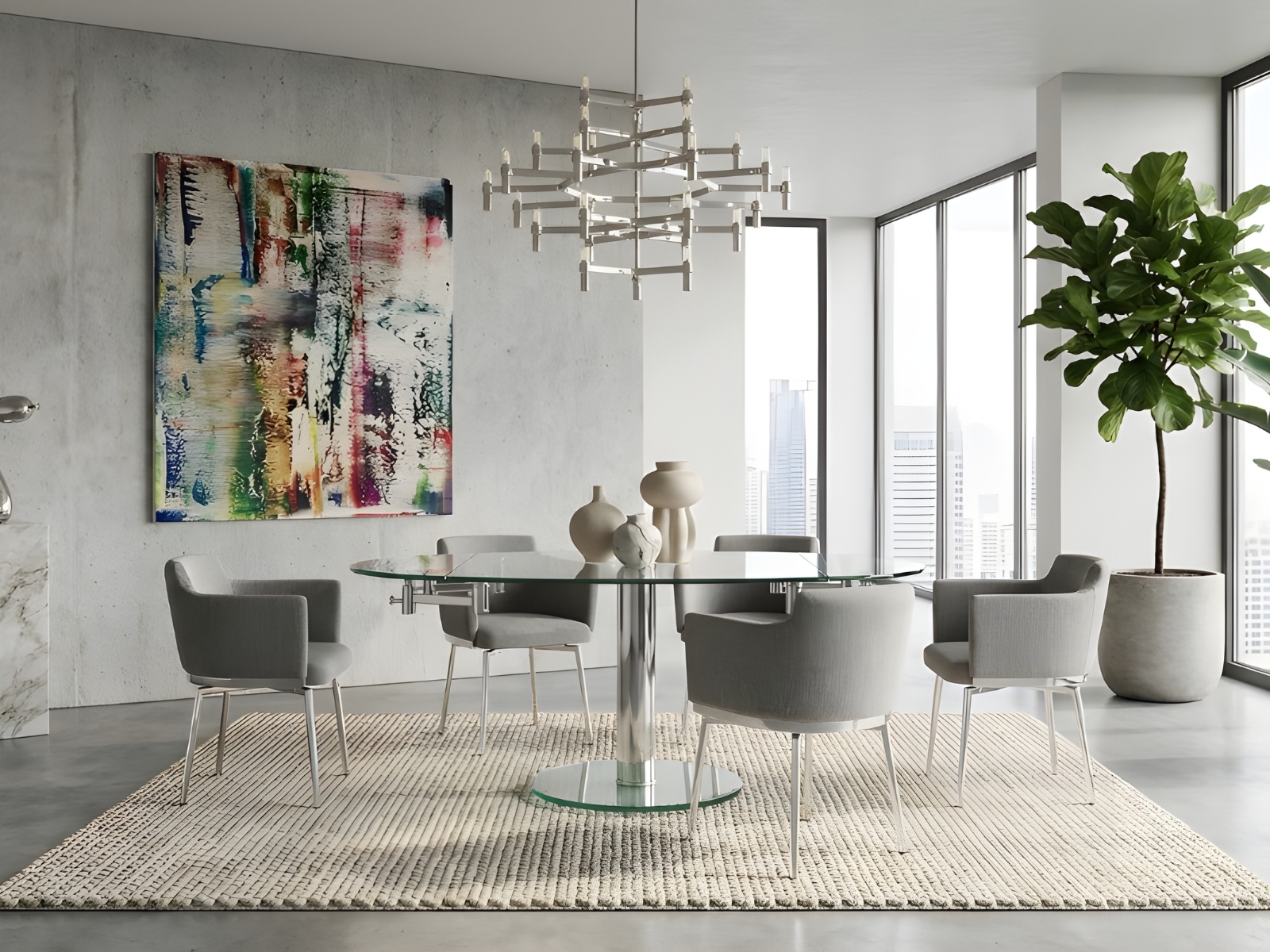 Suzie 180° Swivel Dining Arm Chair