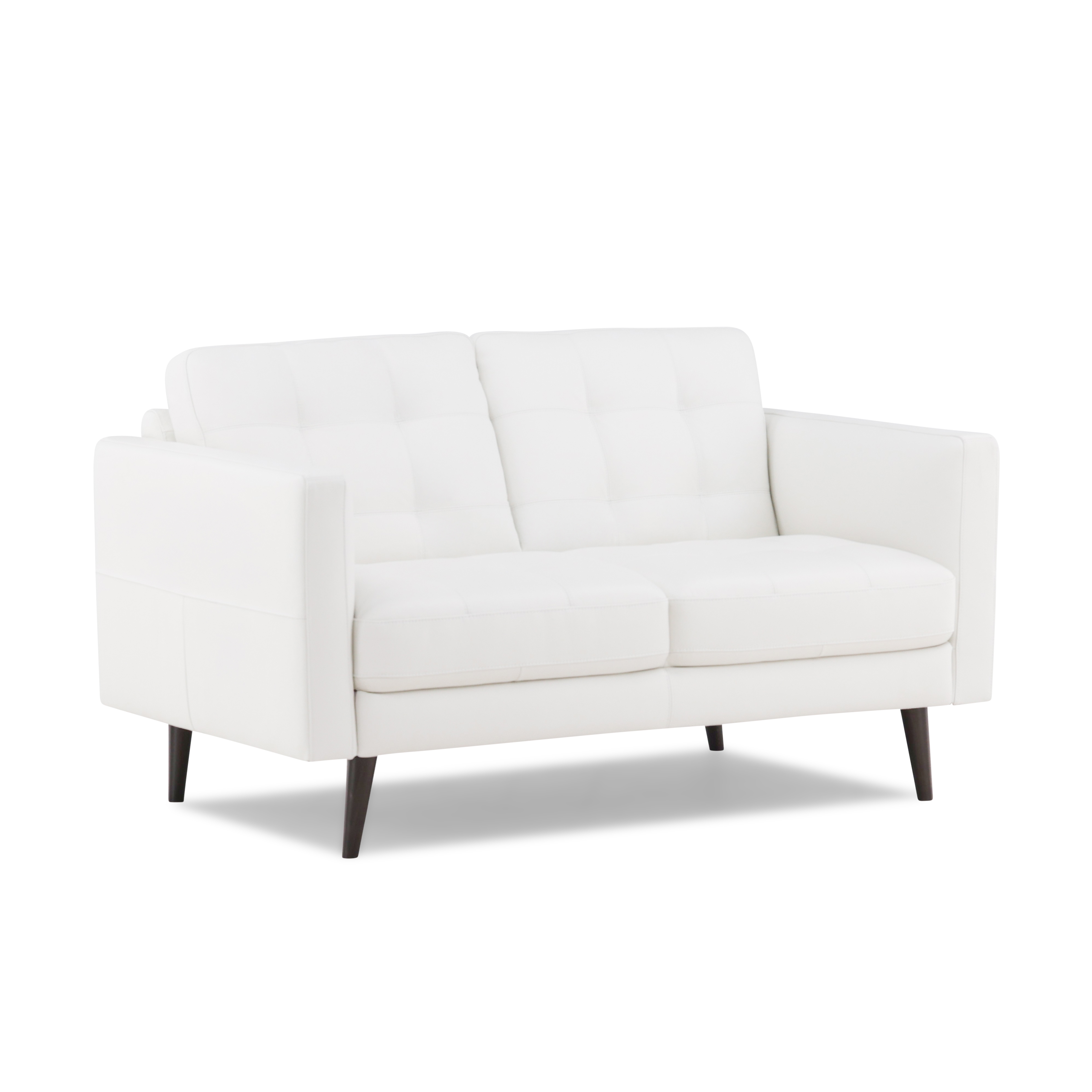 Leather Loveseat