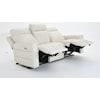 Natuzzi Editions Benevolo Leather Power Sofa