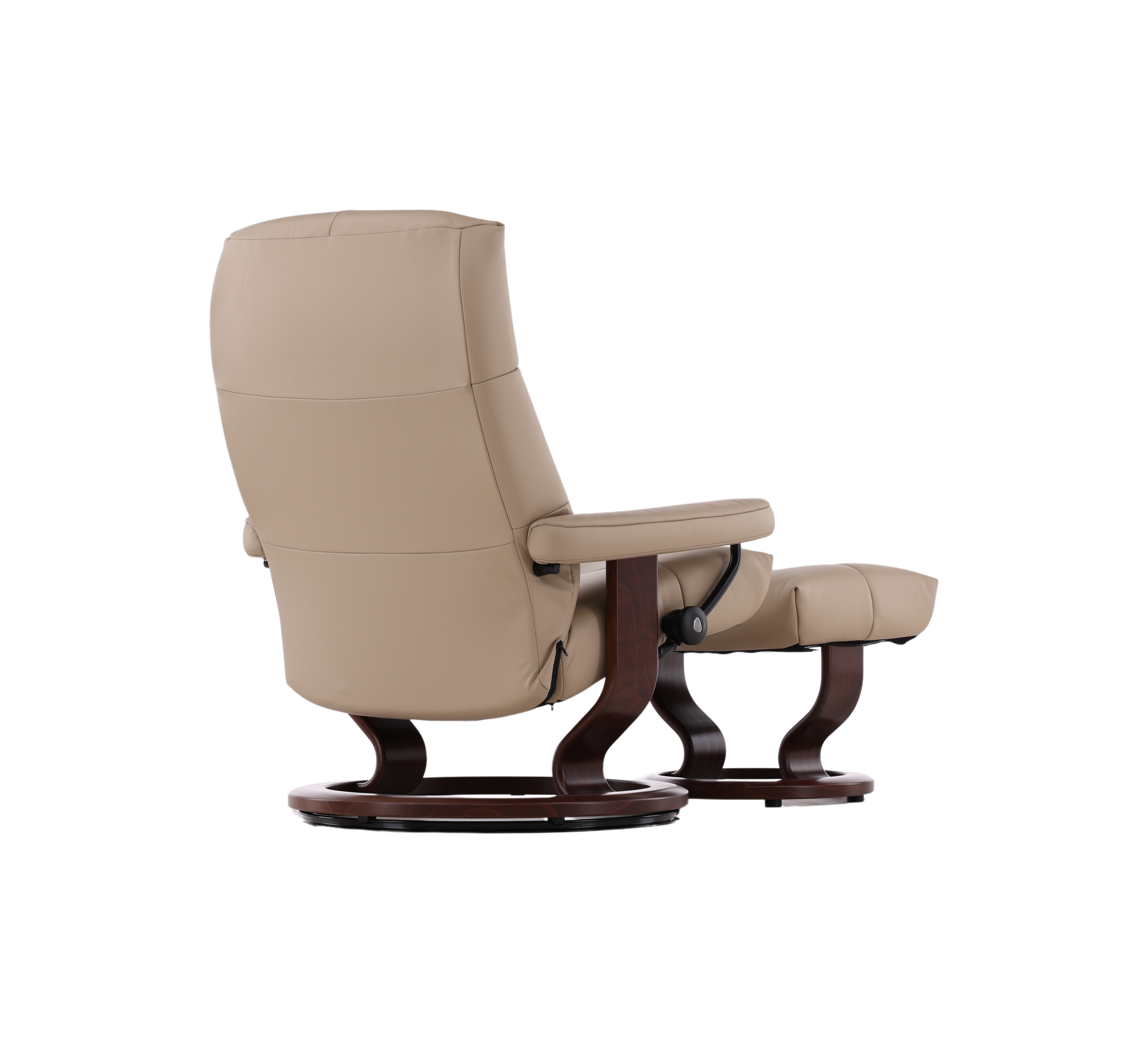 Stressless by Ekornes David Chair & Ottoman