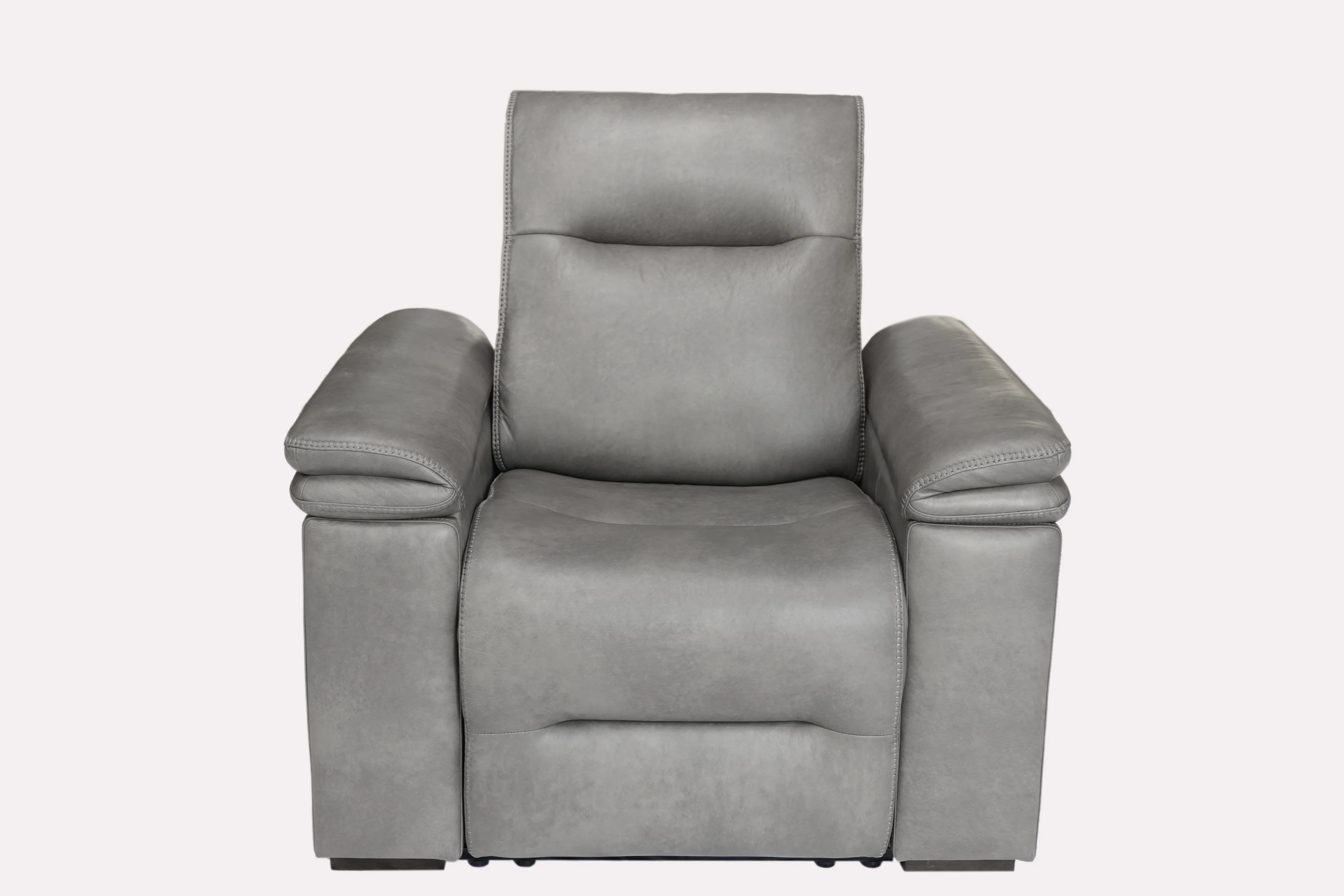 Luxfort Home New York 406188335 Leather Power Recliner Baer's