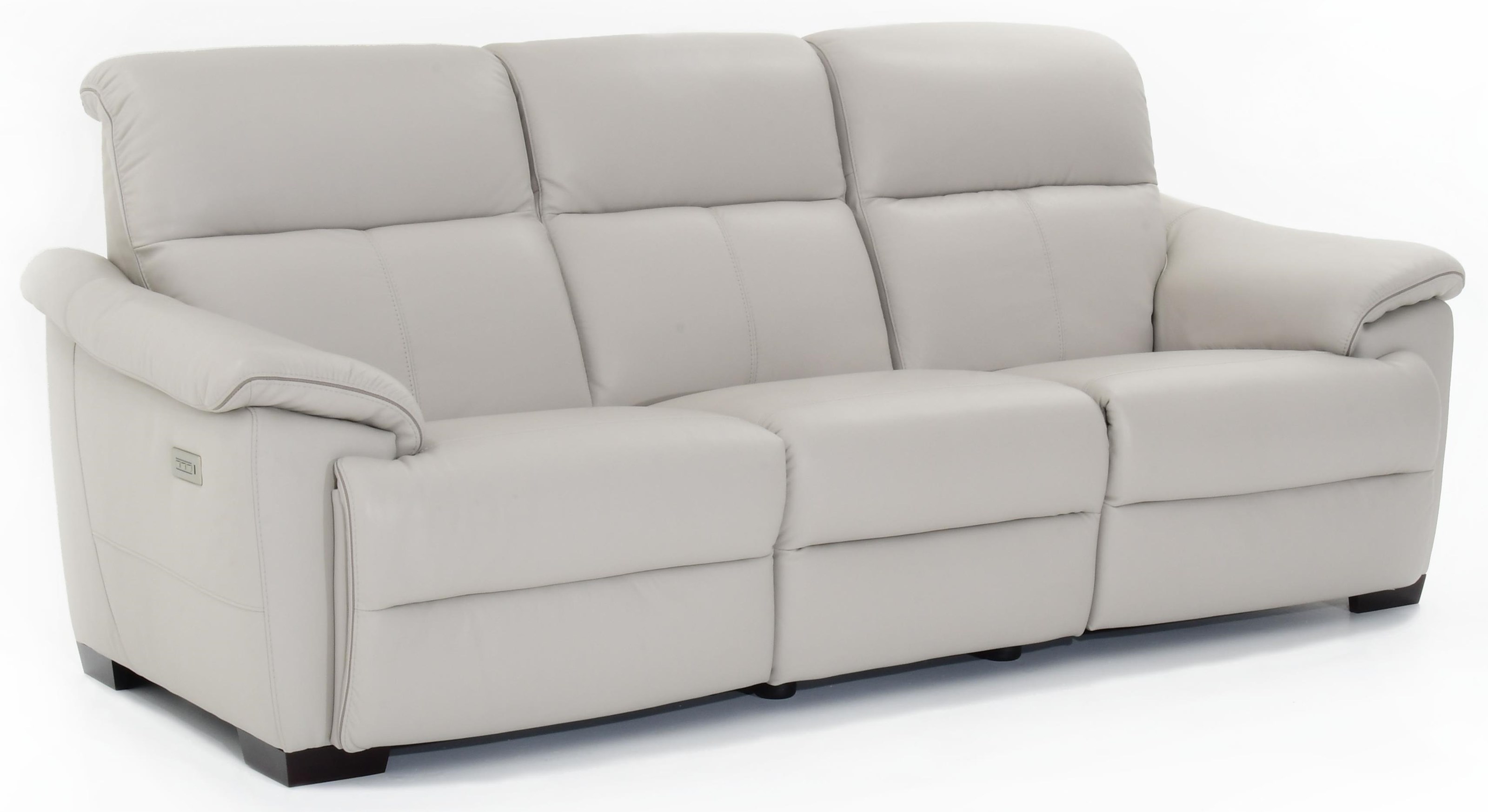 Natuzzi Editions Potenza Wall Hugger Power Reclining Sectional