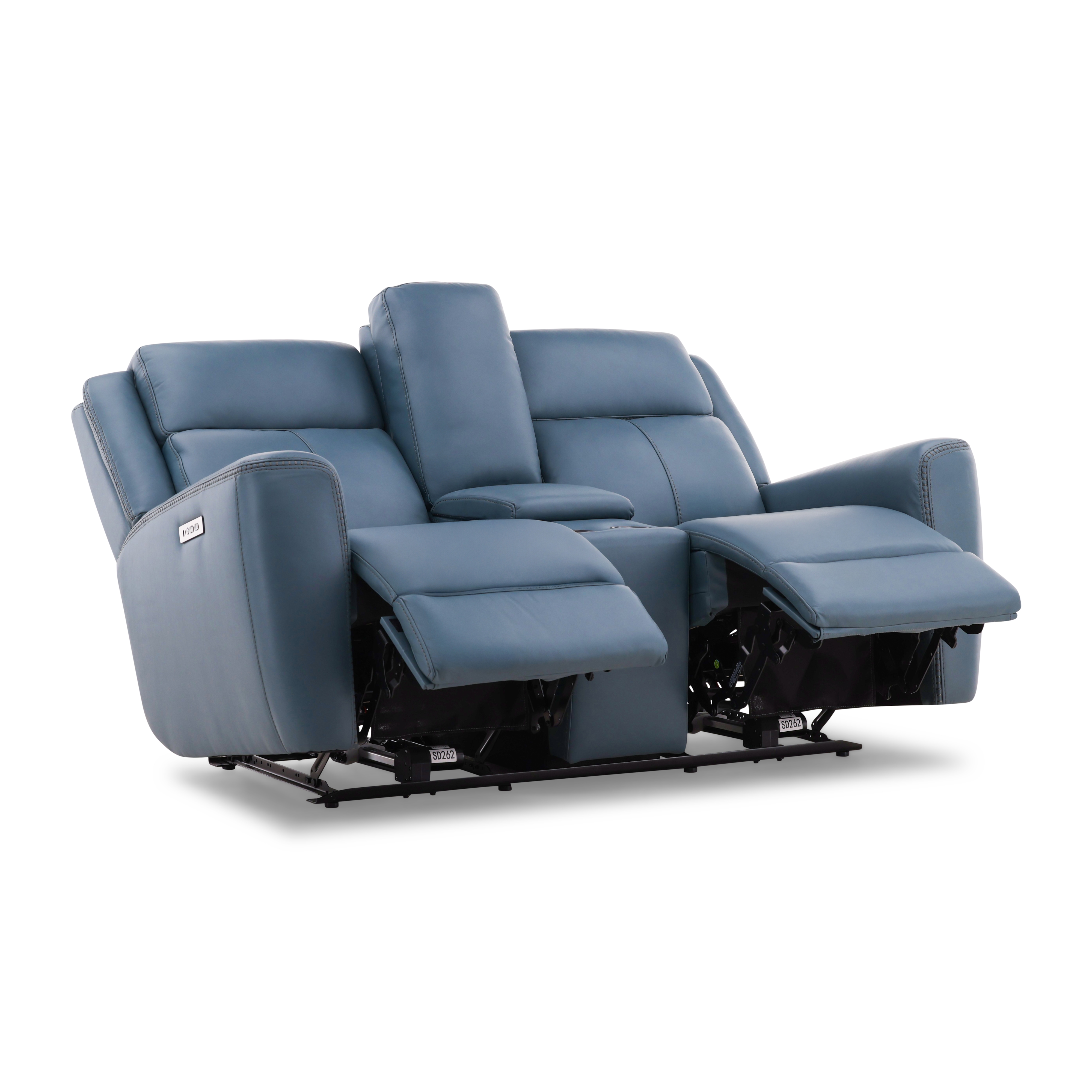 Power Loveseat with Console