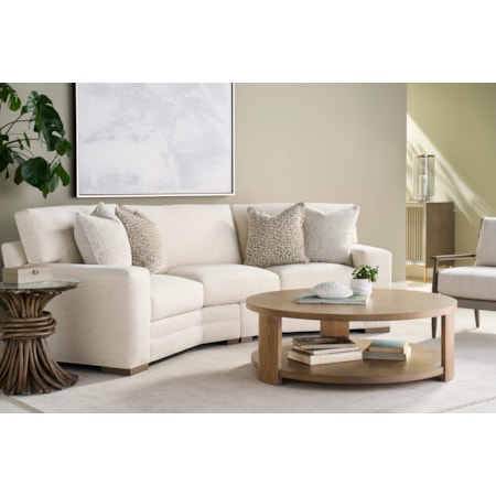 2 Piece Wedge Sectional