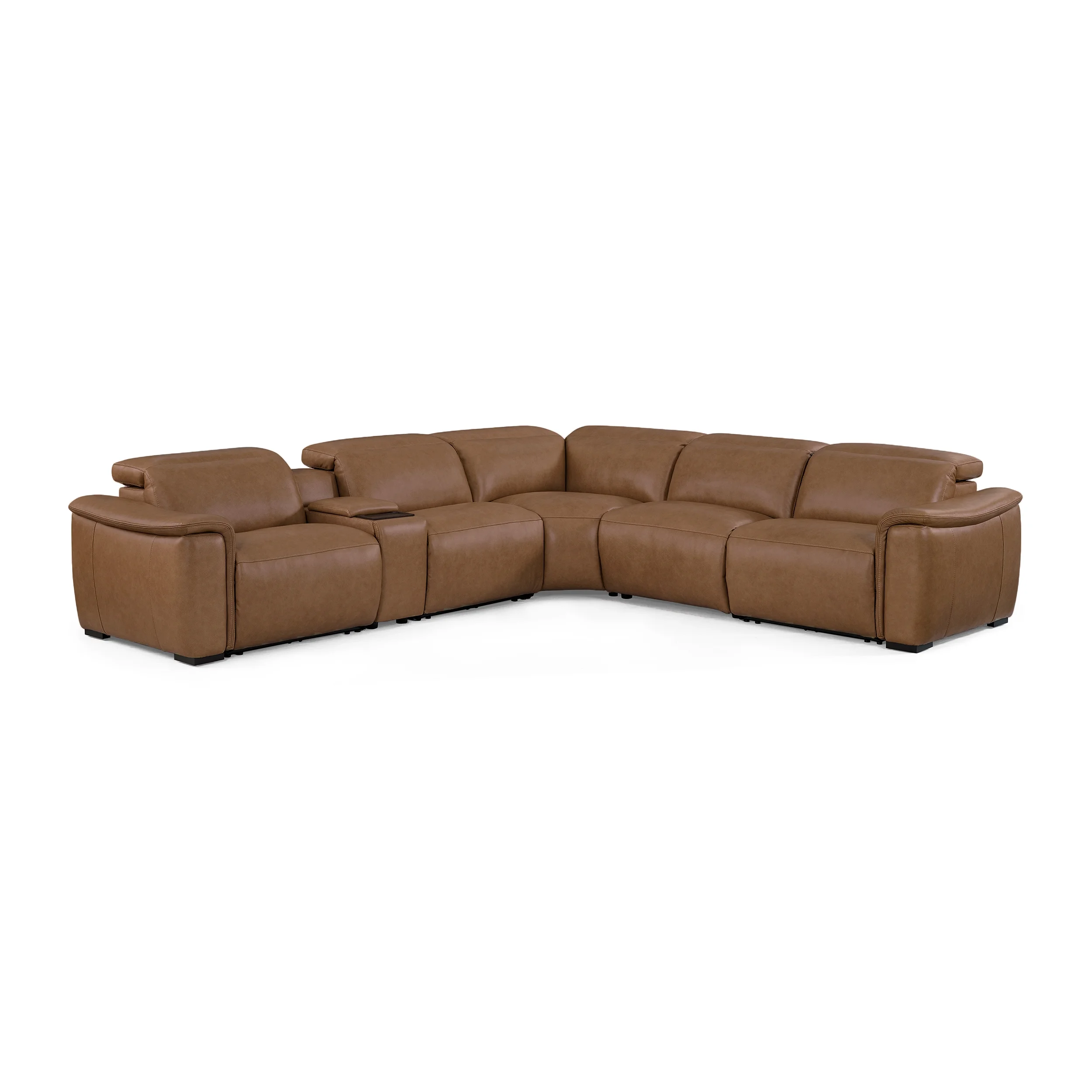 Flexsteel Camden 448759689 Transitional Power Sectional Sofa