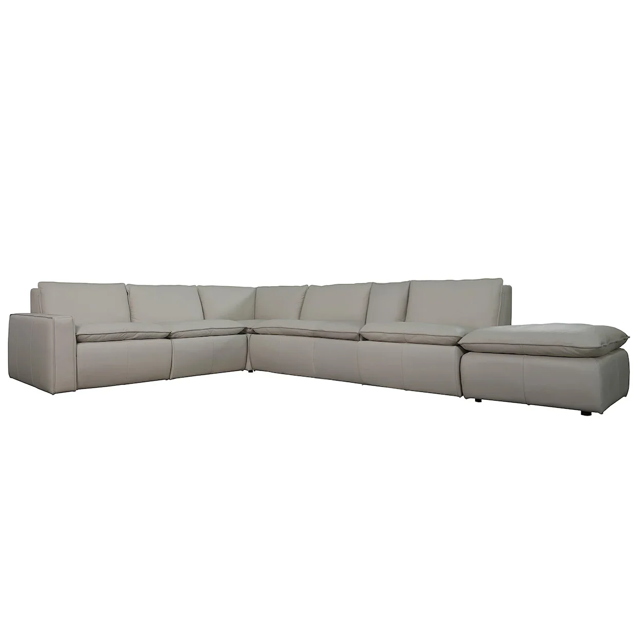 Futura leather sectional discount