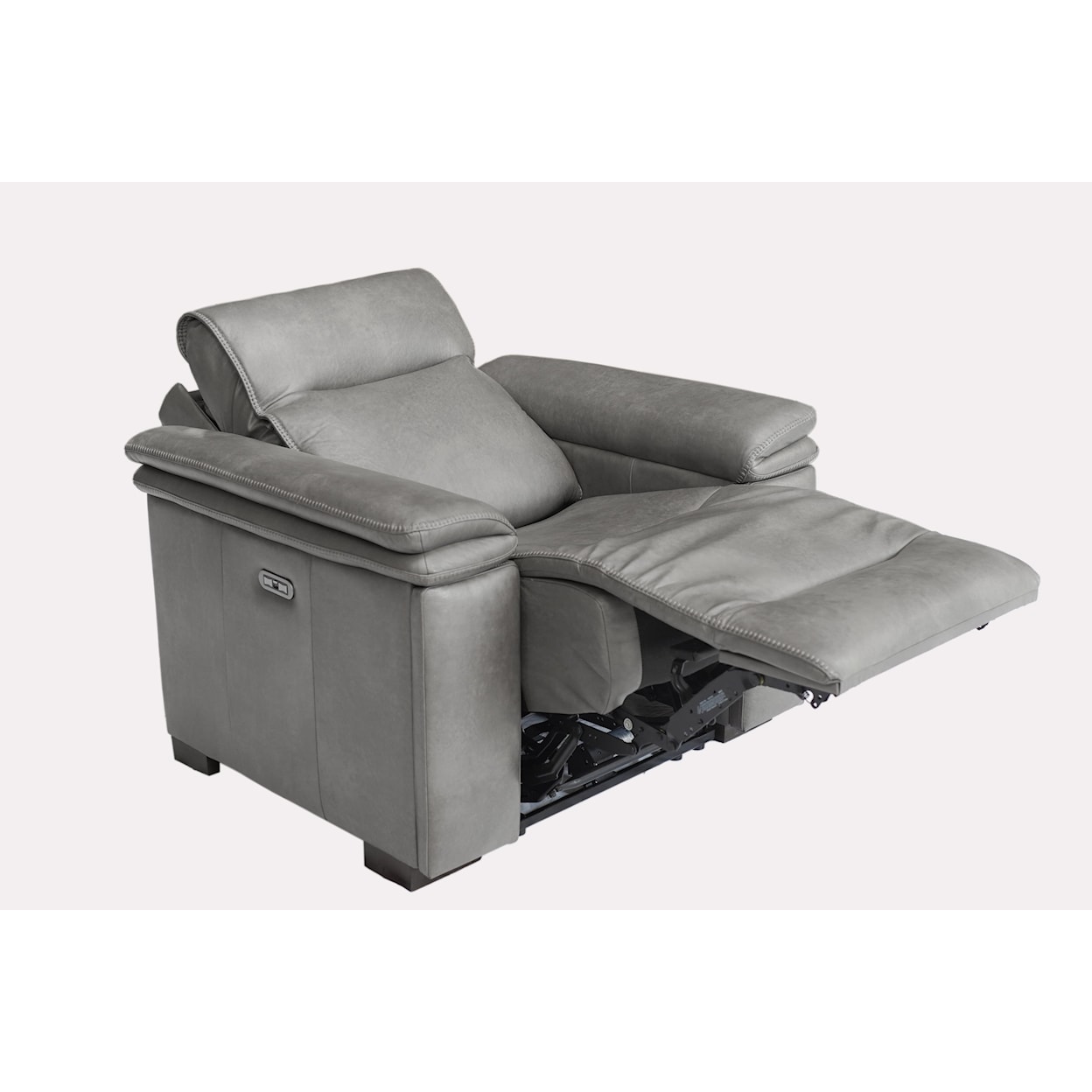 Luxfort Home New York Leather Power Recliner