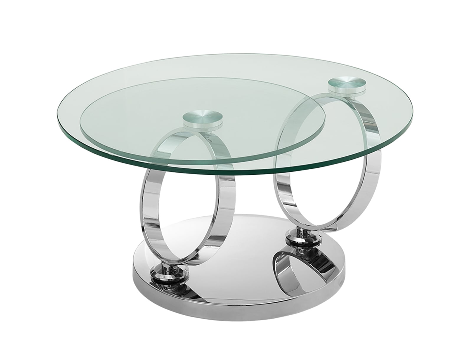 Satellite Round Swivel Coffee Table