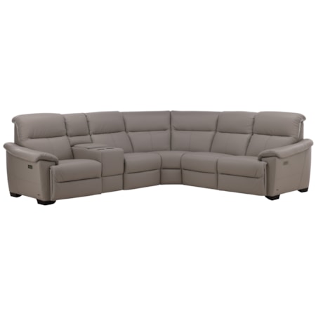 Potenza L-Shaped Curved Sectional
