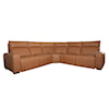 Futura Leather Oslo 5-Piece Sectional