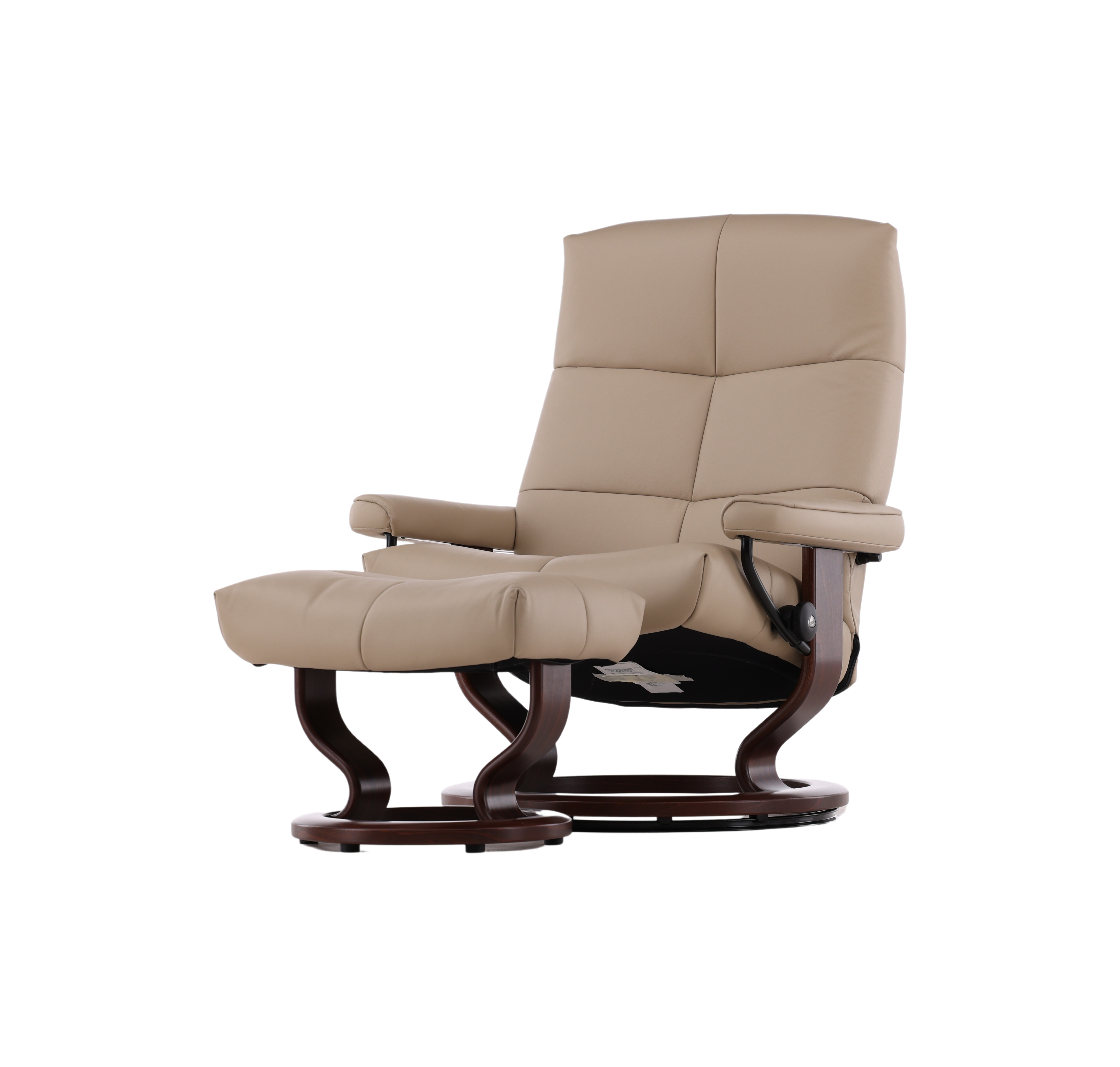 Stressless by Ekornes David Chair & Ottoman