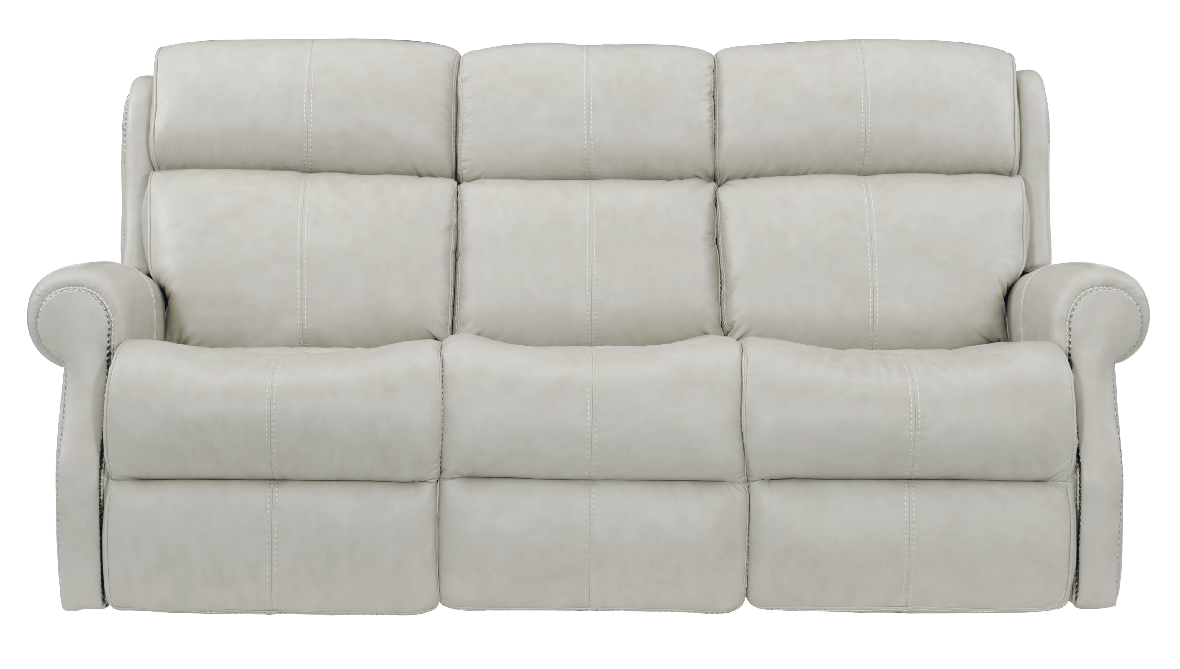 Bernhardt Mcgwire Leather Power Reclining Sofa