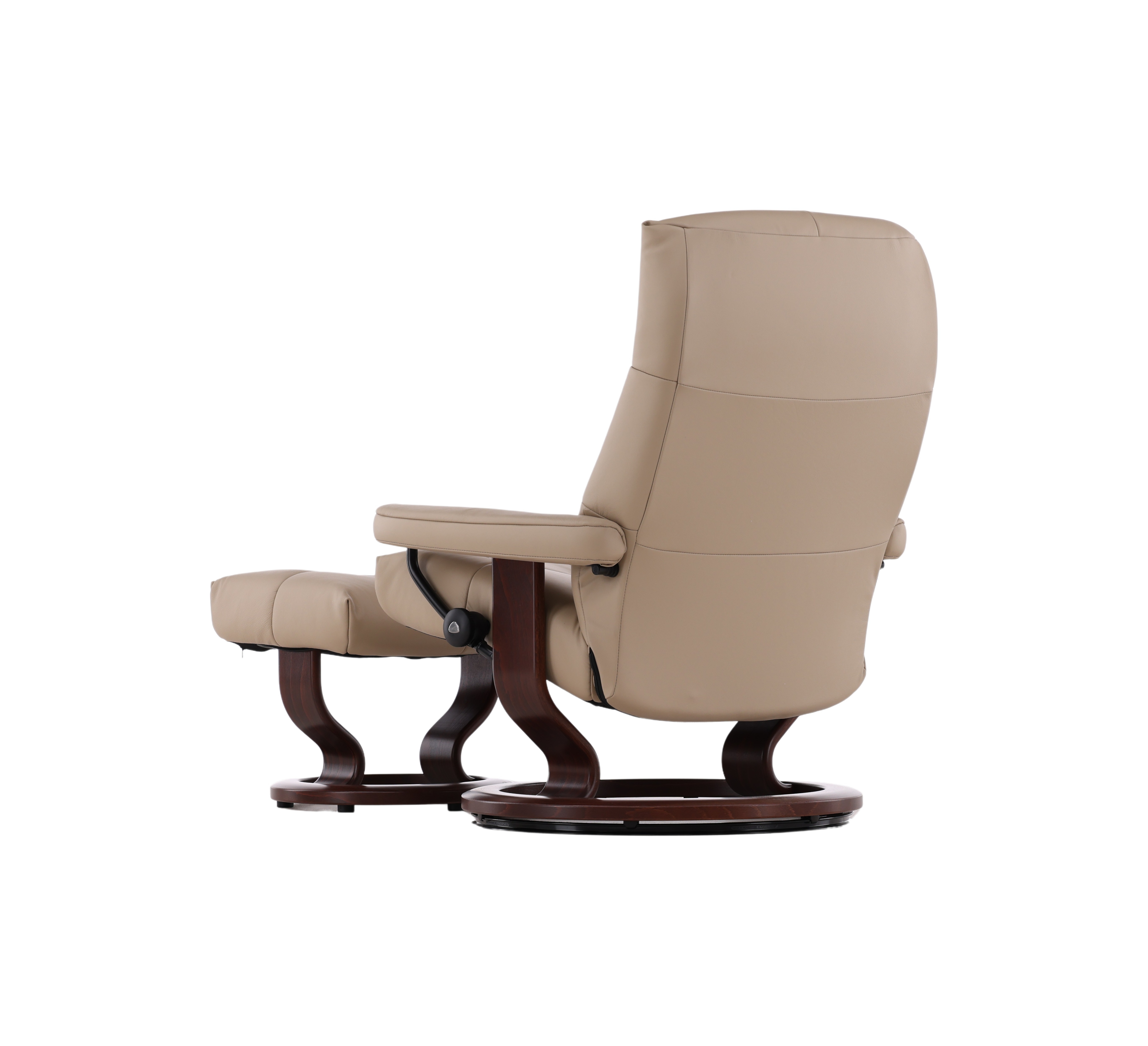 Stressless by Ekornes David Chair & Ottoman
