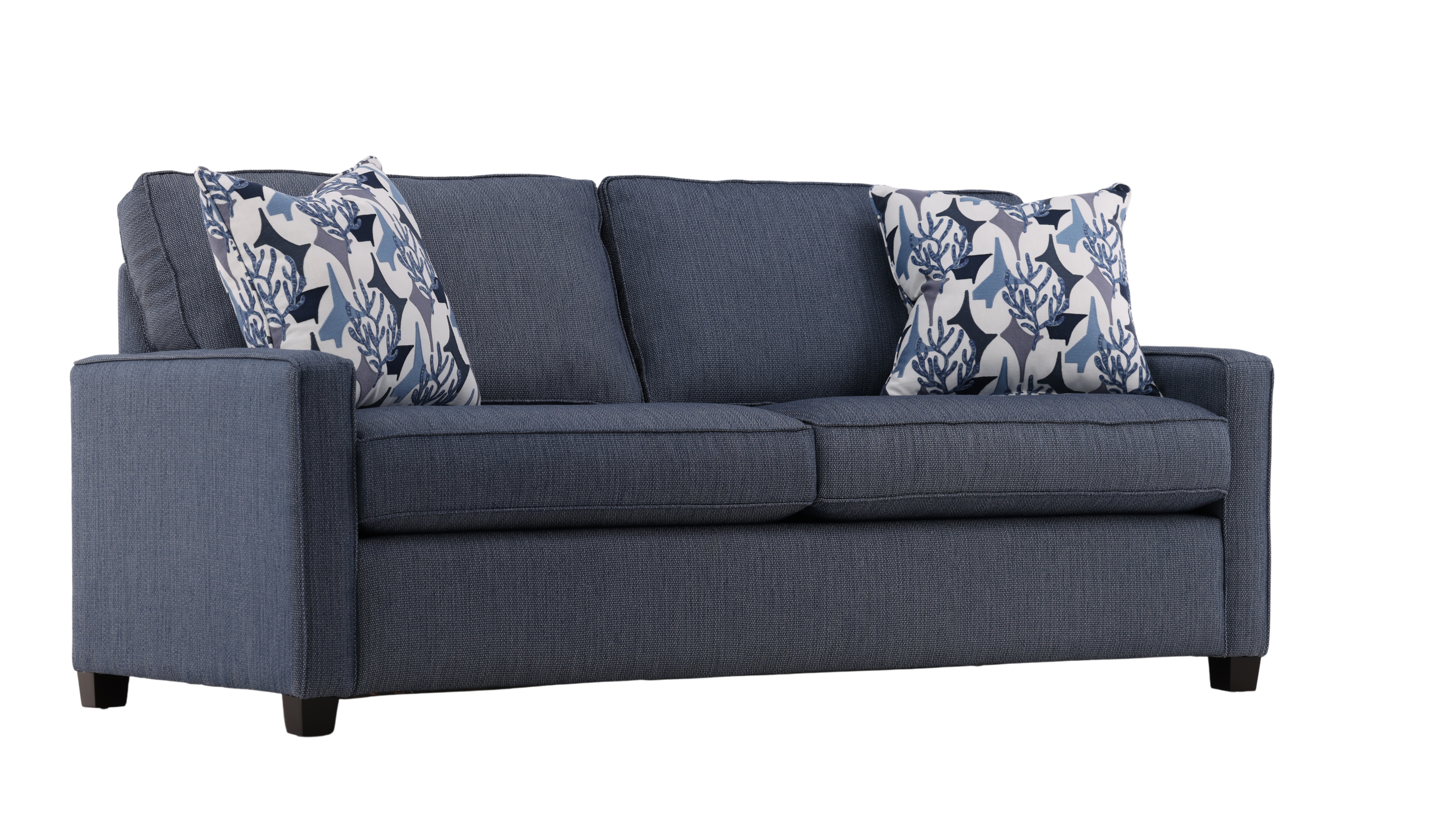 Blue Capris Sofa