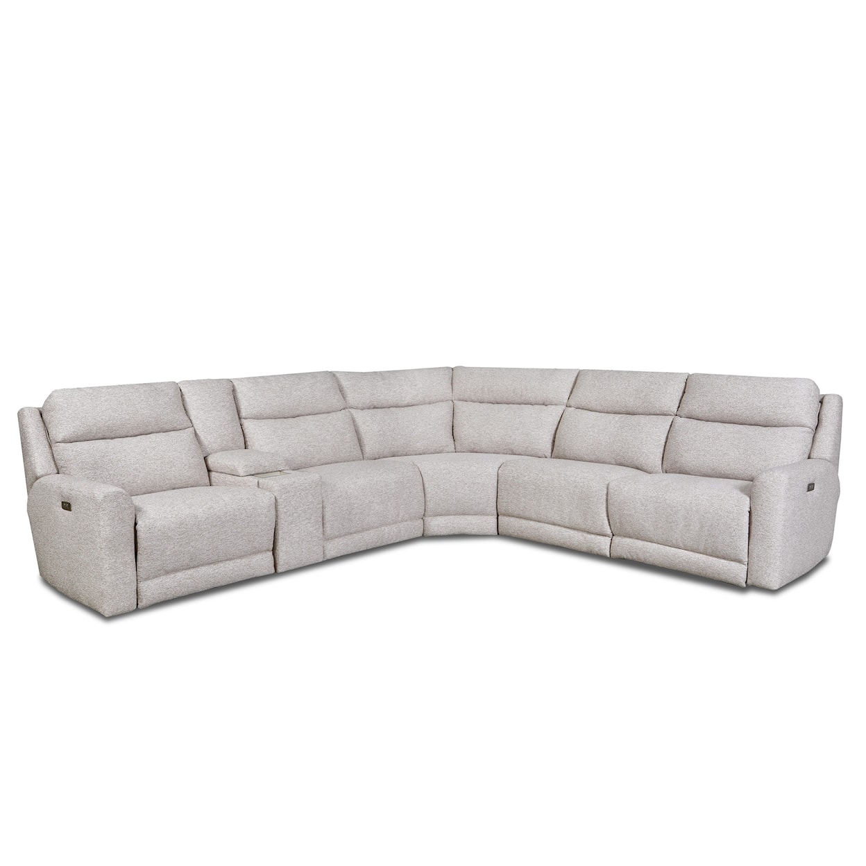 Southern Motion Social Club 6-Piece Power Sectional