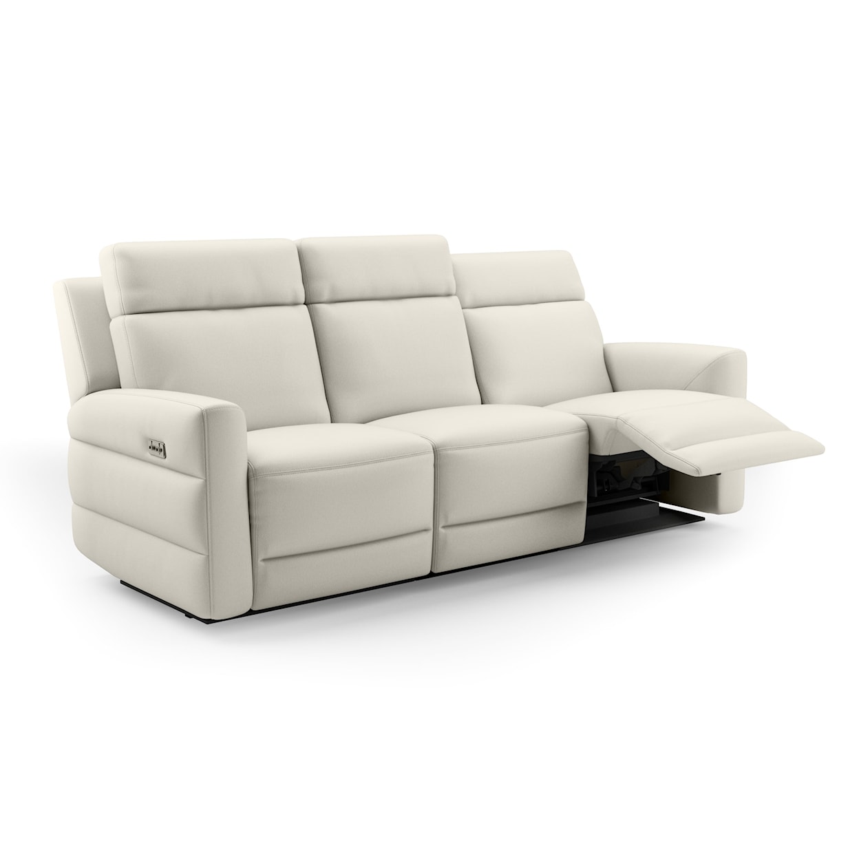 Natuzzi Editions Benevolo Leather Power Sofa