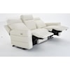 Natuzzi Editions Benevolo Leather Power Sofa