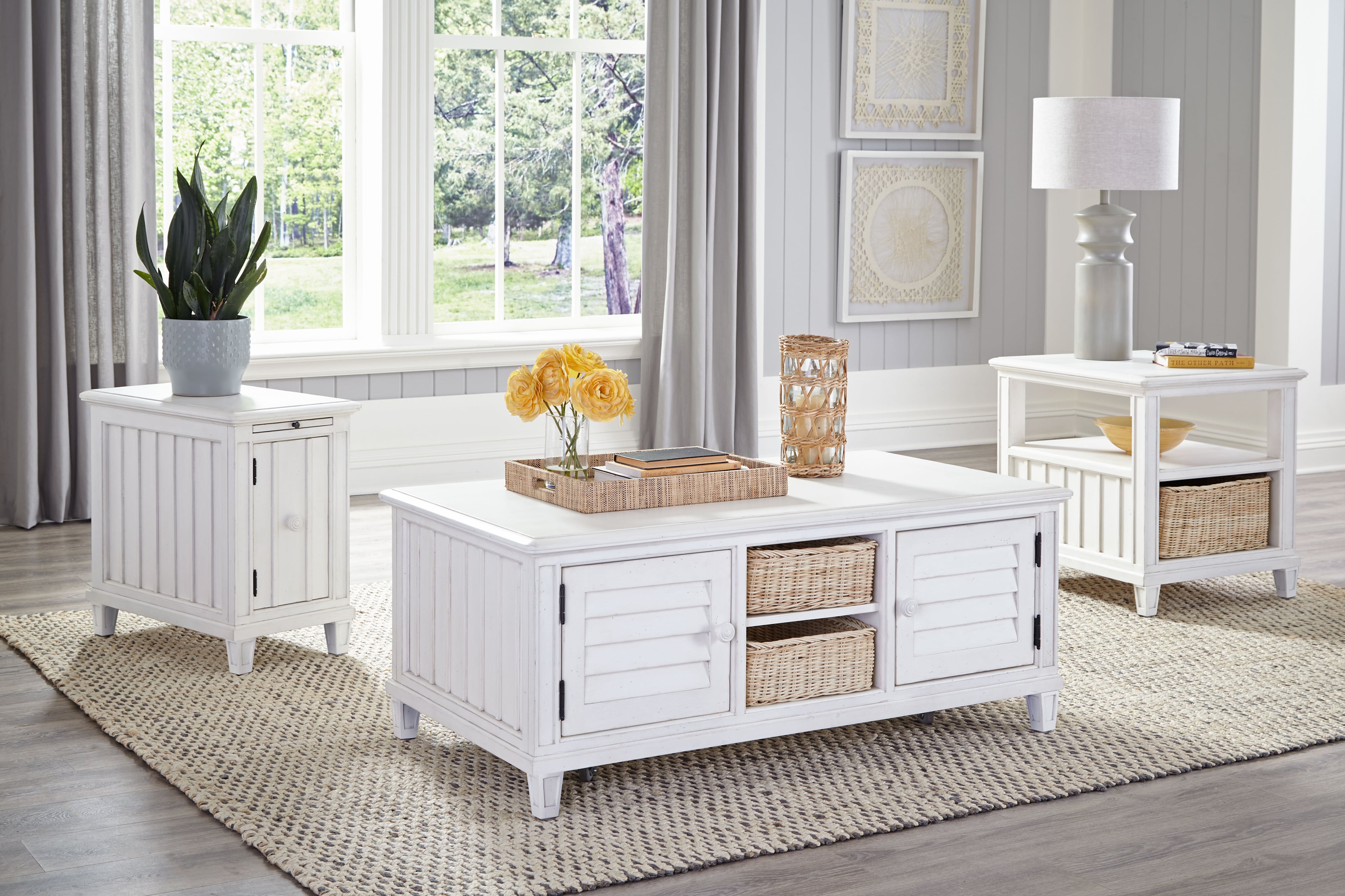 Palmetto Home Cane Bay End Table