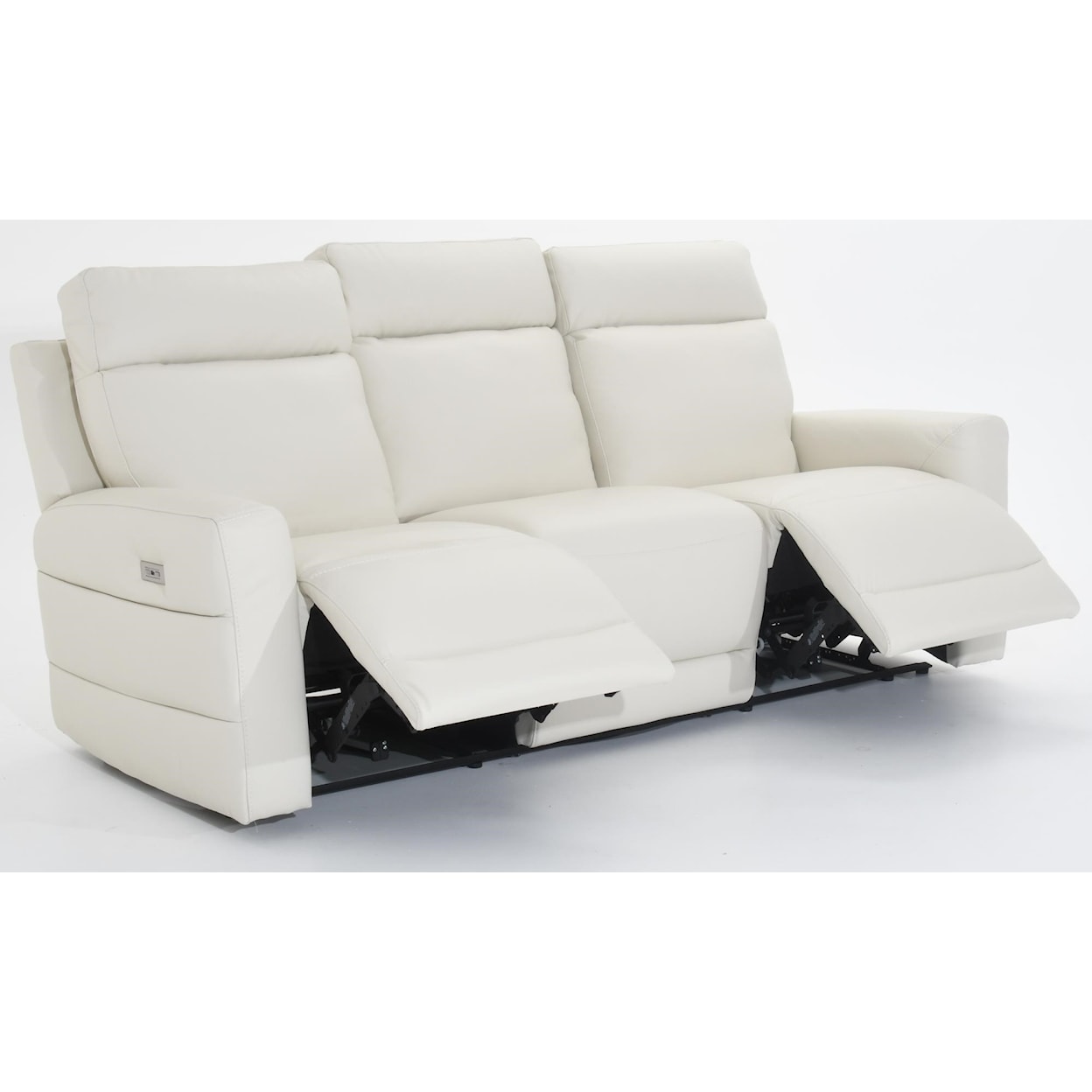 Natuzzi Editions Benevolo Leather Power Sofa