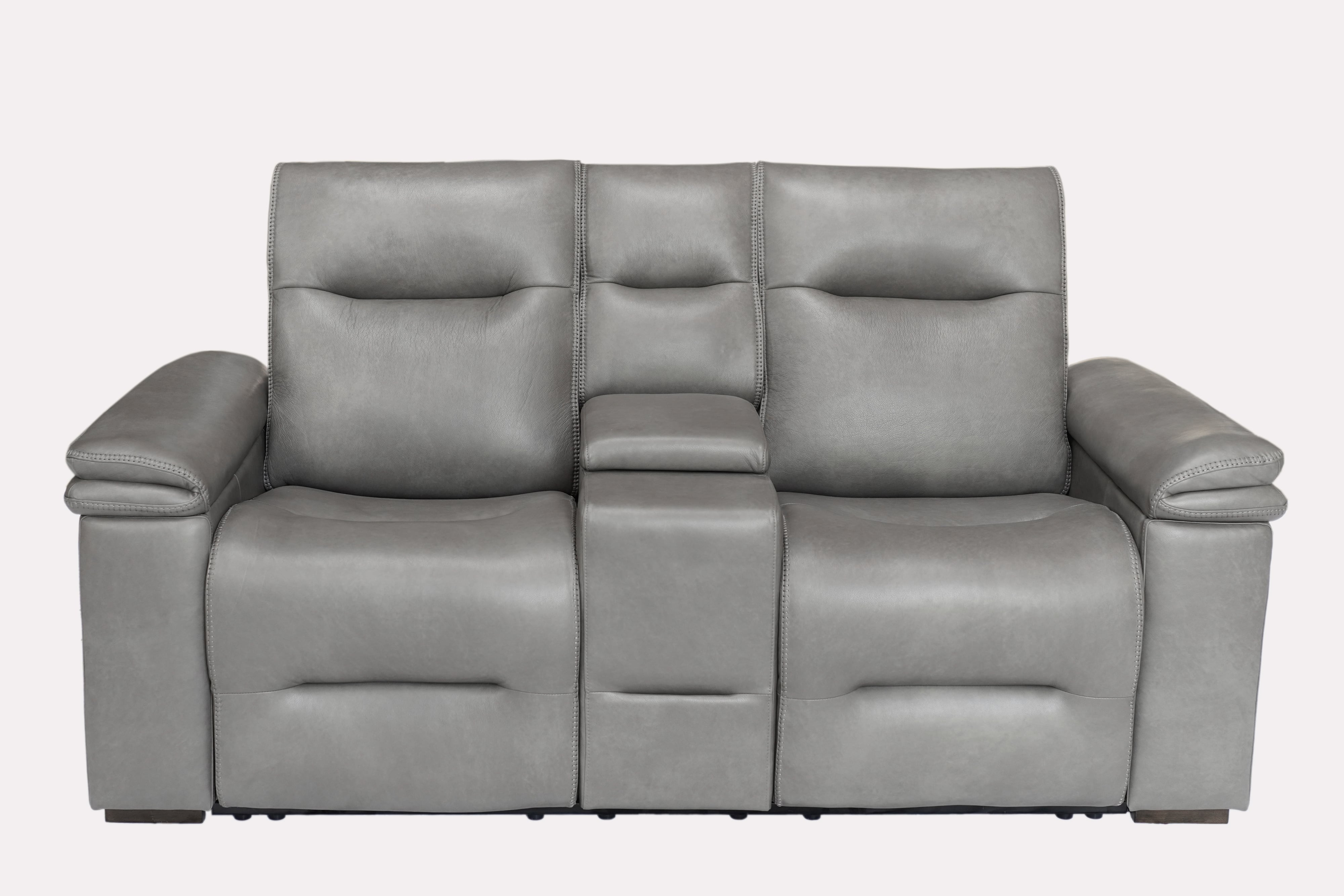 Luxfort Home New York 400188330 Leather Power Reclining Sofa 