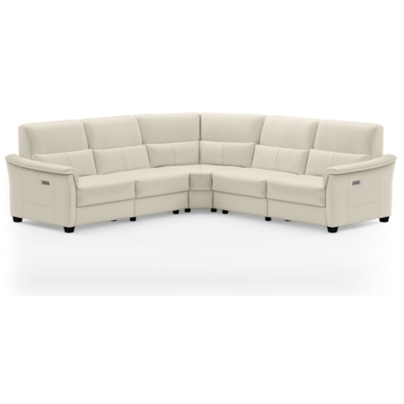 5-Piece Power Reclining Sectional Sofa