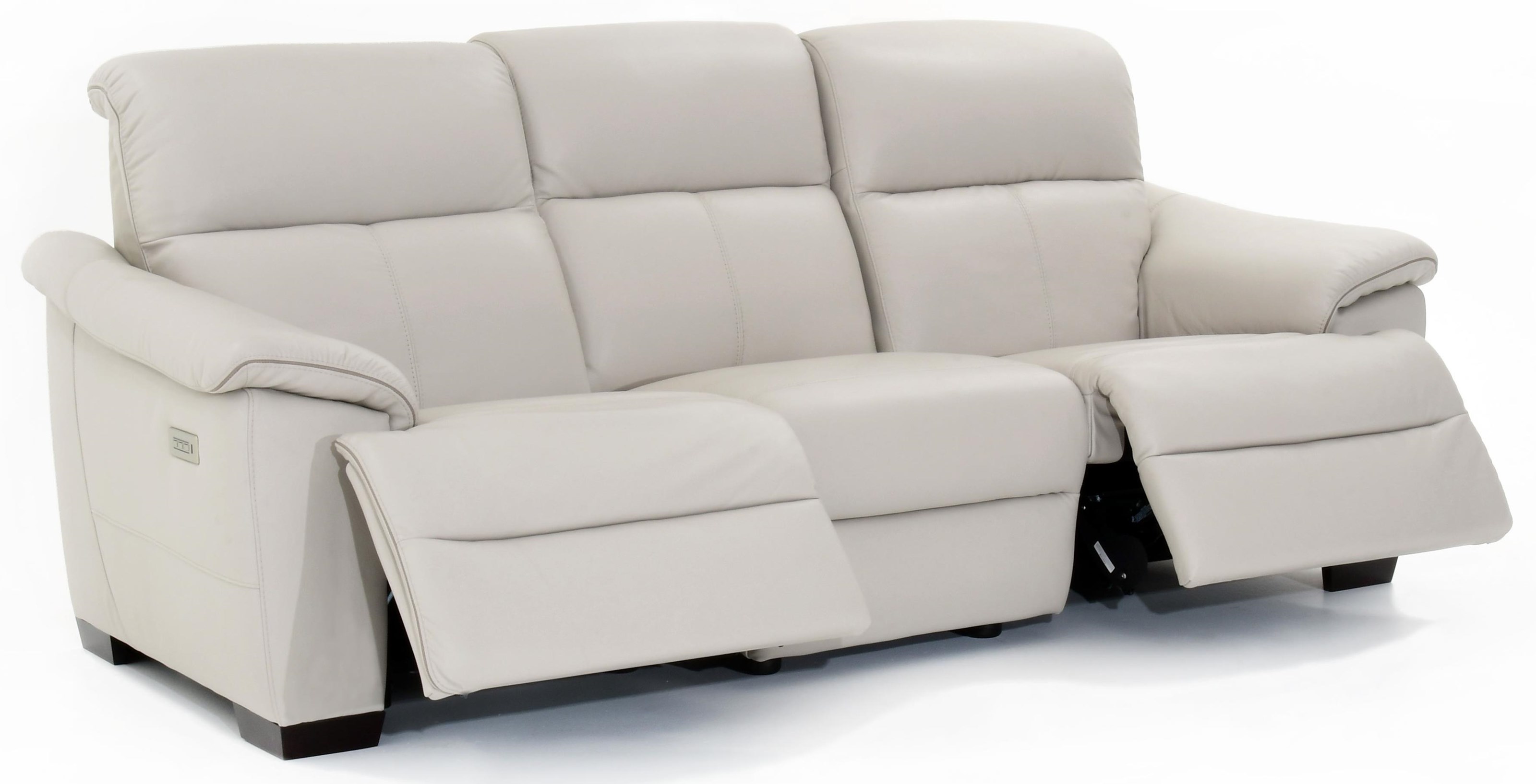 Natuzzi Editions Potenza Wall Hugger Power Reclining Sectional