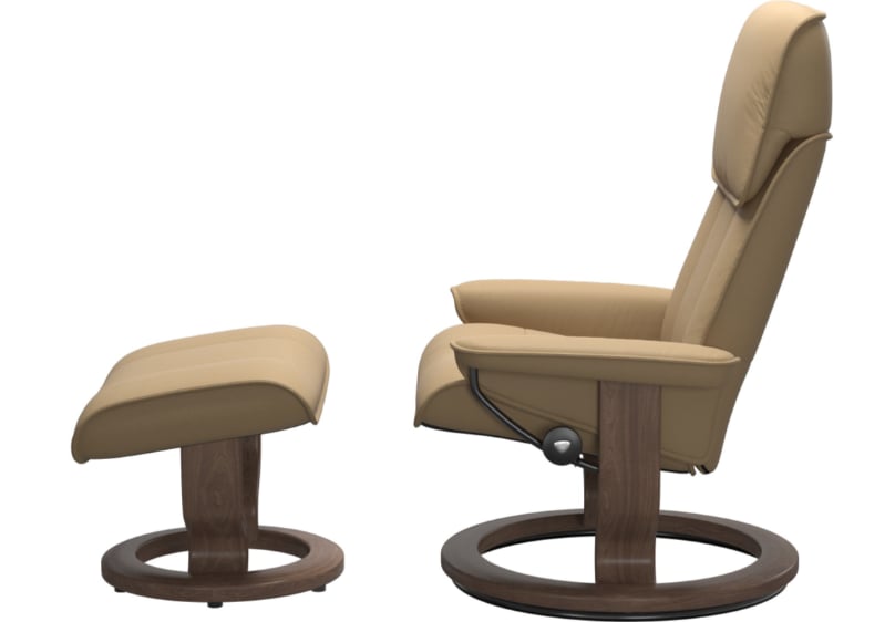 Large Reclining Chair and Ottoman