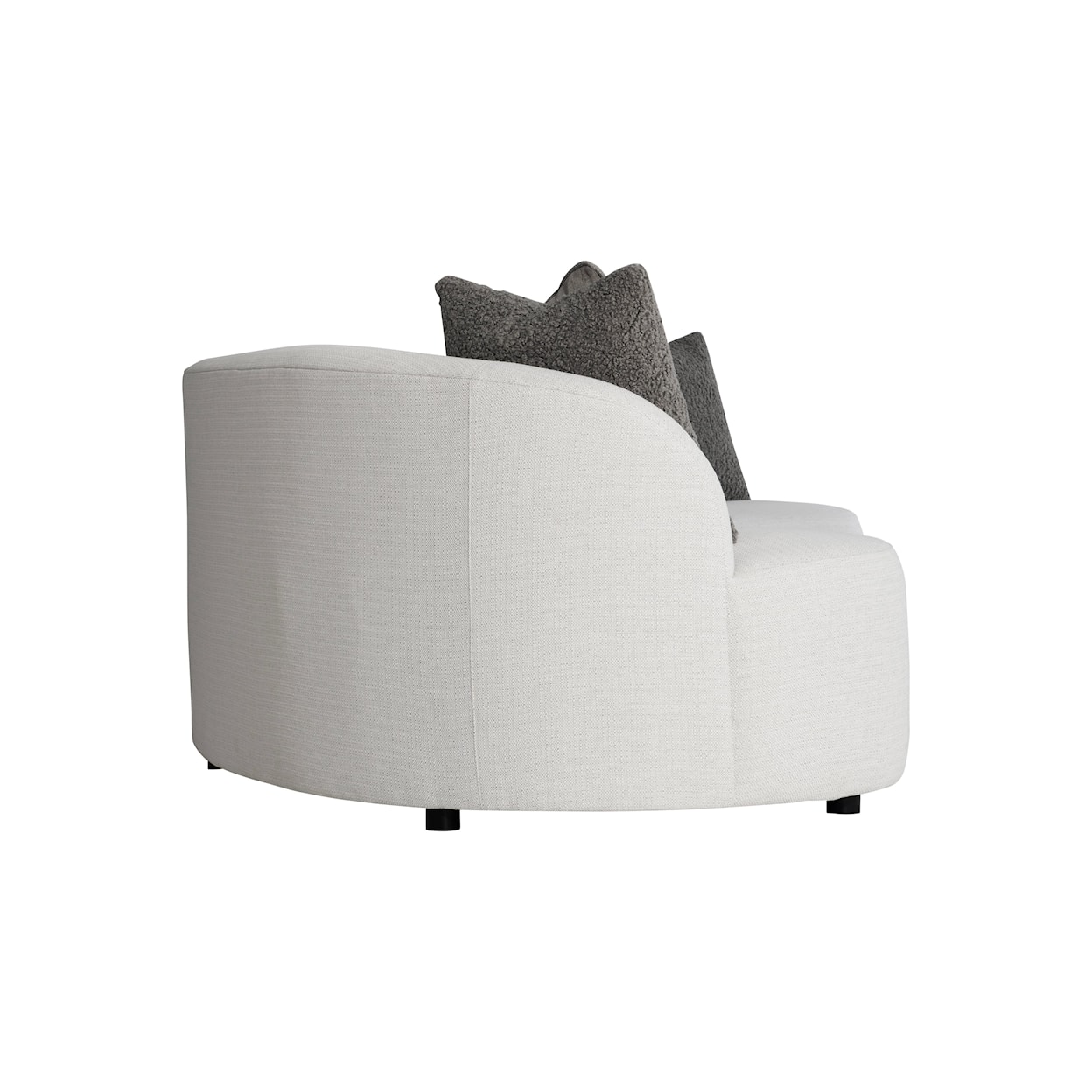 Bernhardt Elle Three-Piece Curved Sectional