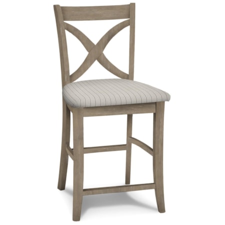 Upholstered Counter Stool