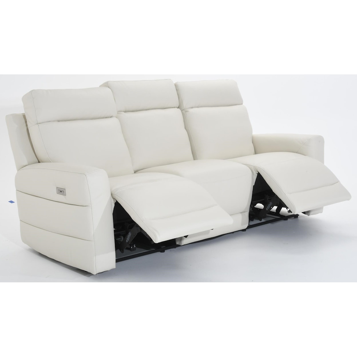 Natuzzi Editions Benevolo Leather Power Sofa