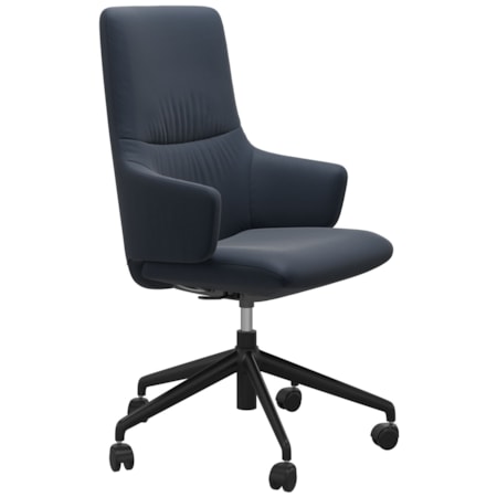 Mint Large High-Back Office Chair w Arms