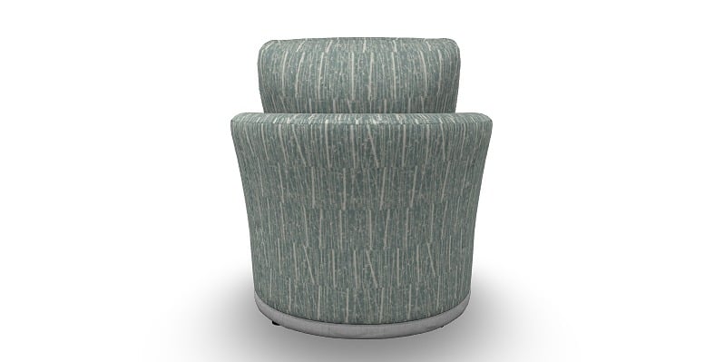 Swivel Barrel Chair