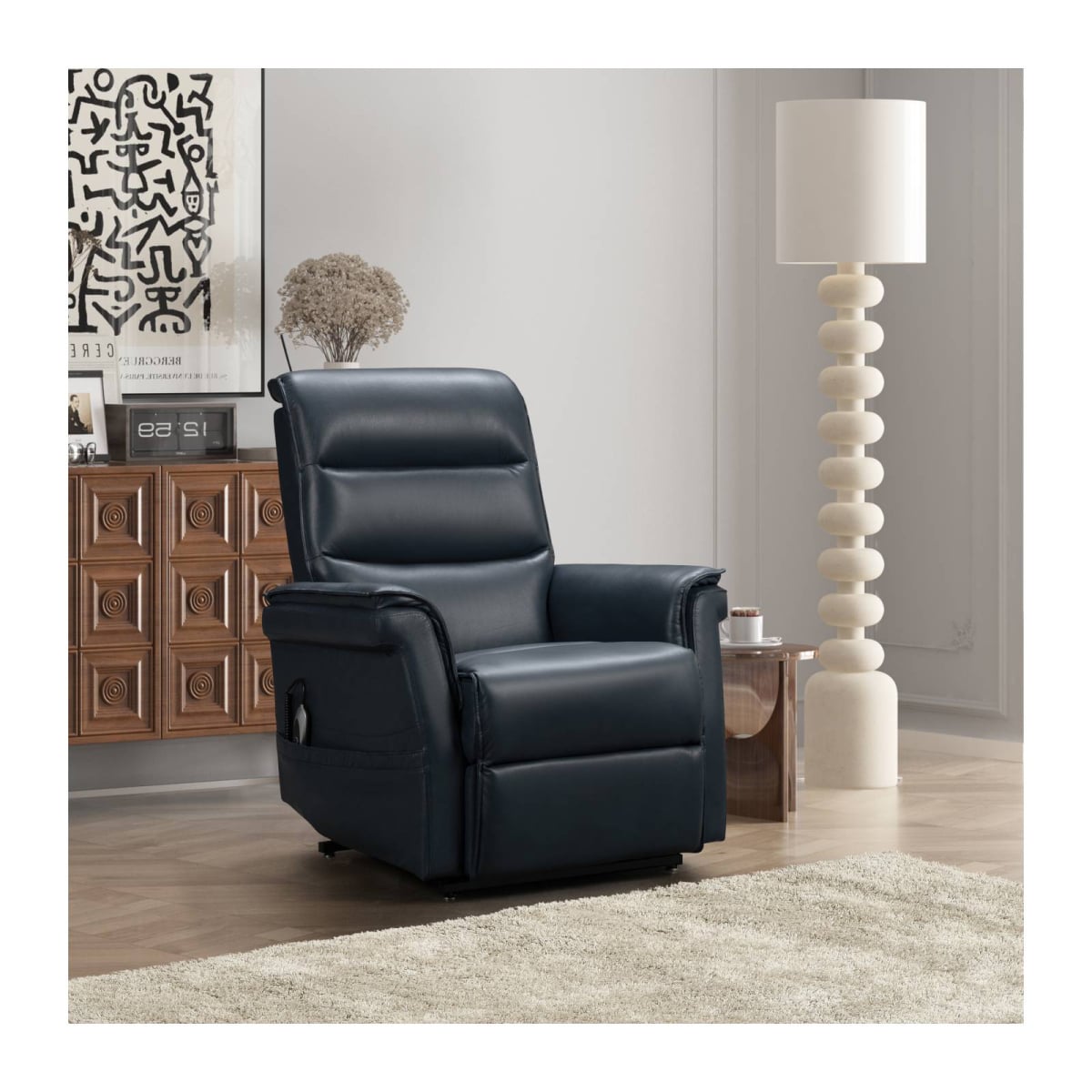 Barcalounger Luka 452121958 Dual Power Lift Recliner | Baer's Furniture ...