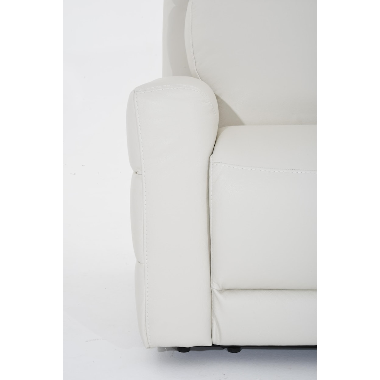 Natuzzi Editions Benevolo Leather Power Sofa