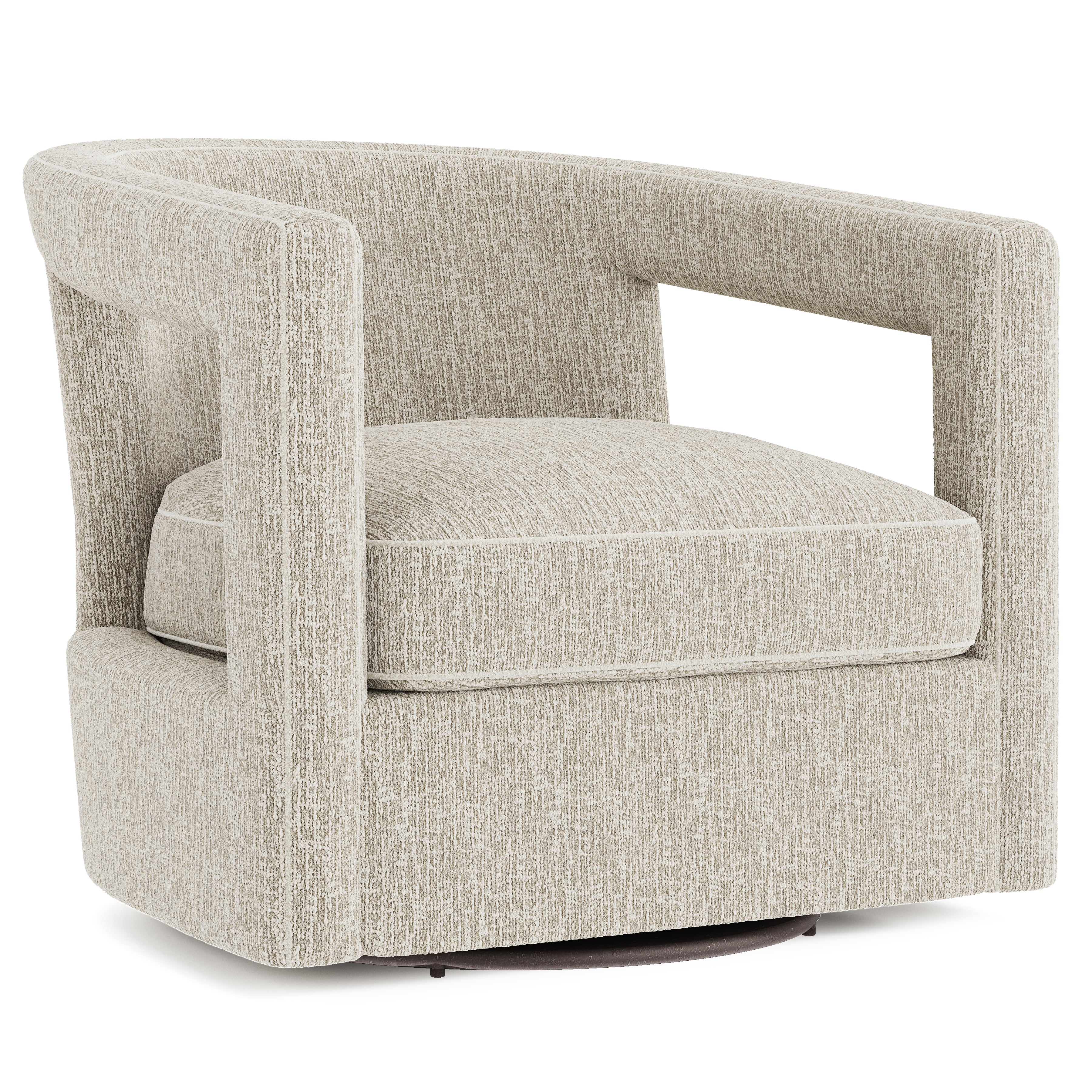 Alana Fabric Swivel Chair