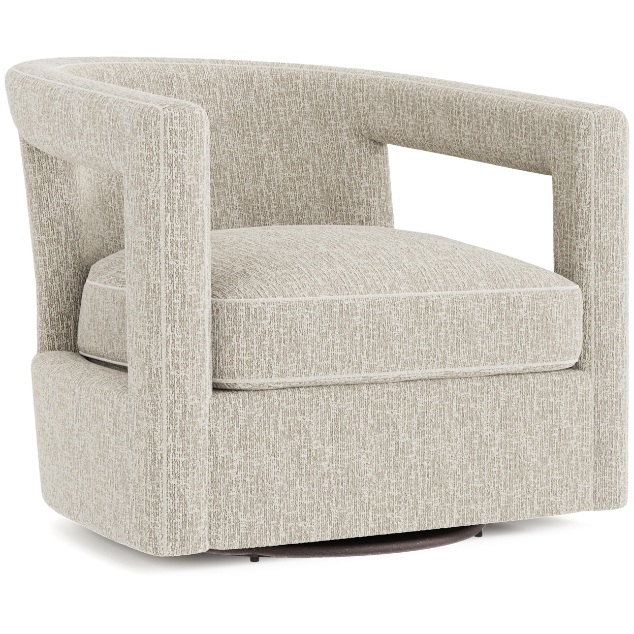 Bernhardt 140170135 Alana Fabric Swivel Chair | Baer's Furniture | Uph ...