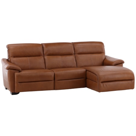 3-Piece Sectional w/ RAF Chaise