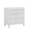 Palmetto Home Cane Bay Three-Drawer Nightstand