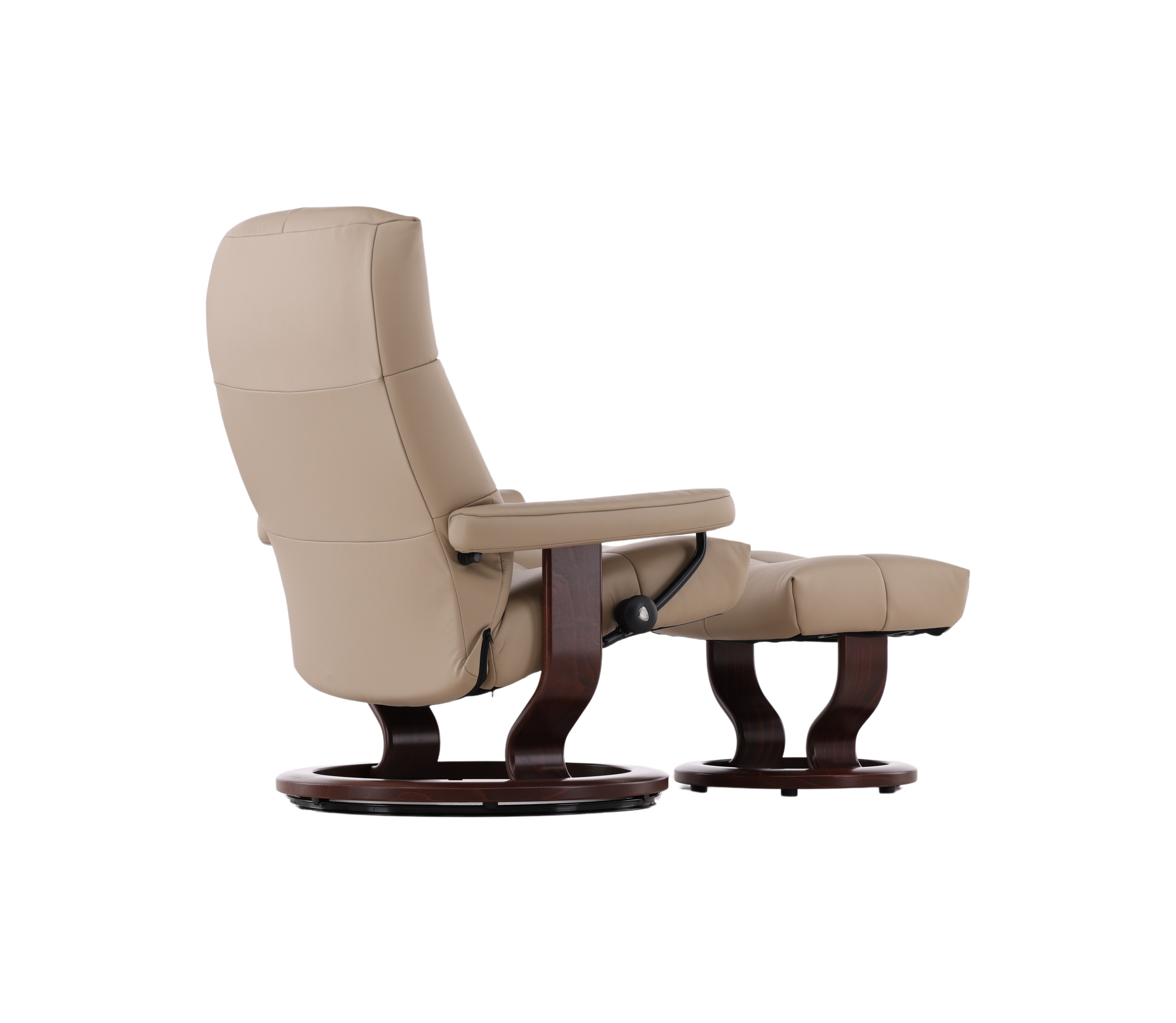 Stressless by Ekornes David Chair & Ottoman