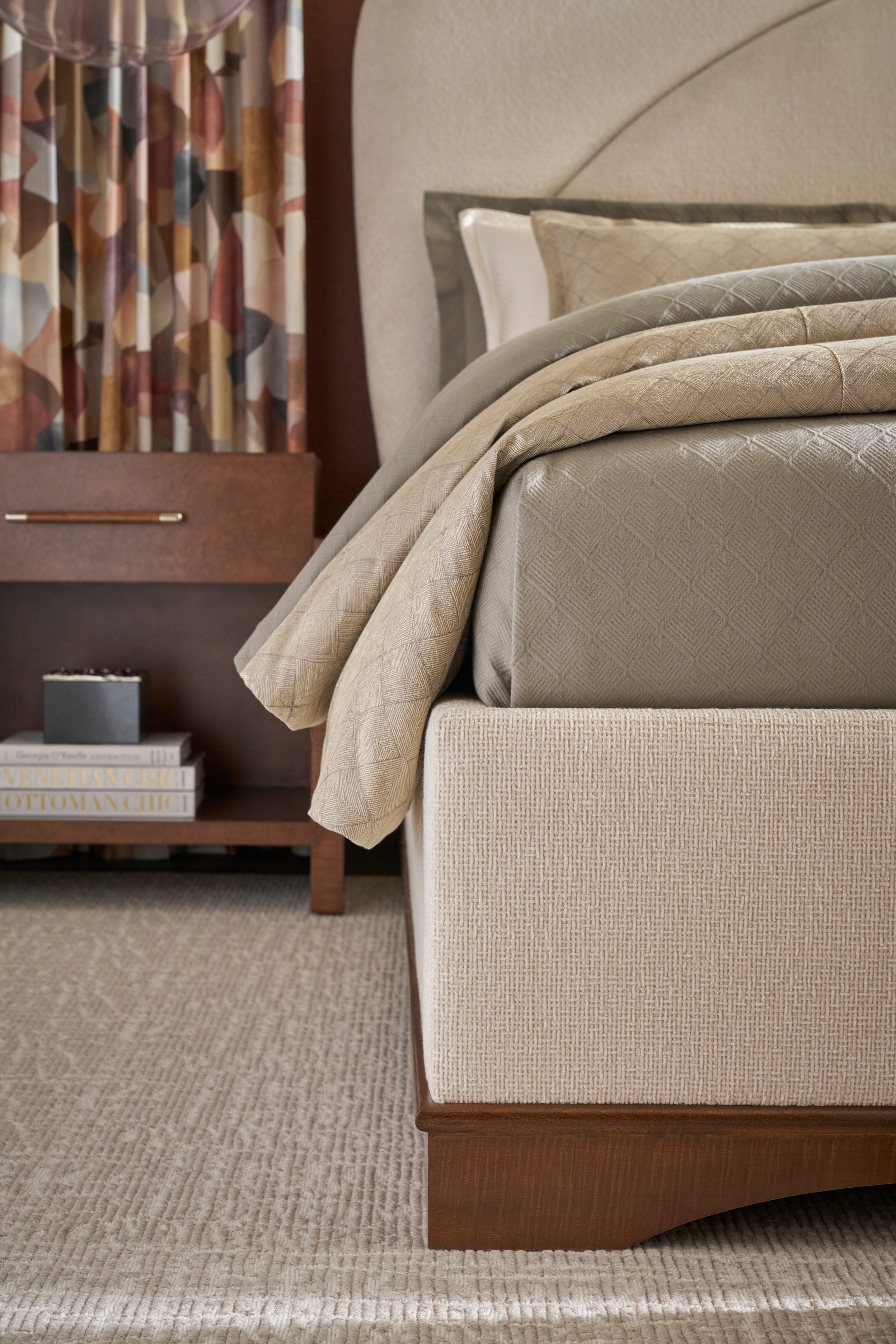 Upholstered King Bed