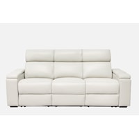 Leather Power Reclining Sofa