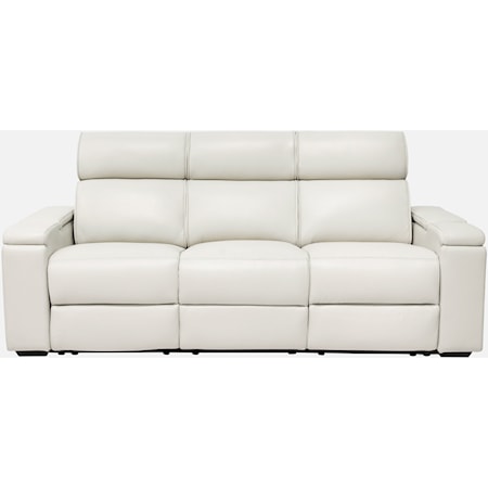 Leather Power Reclining Sofa