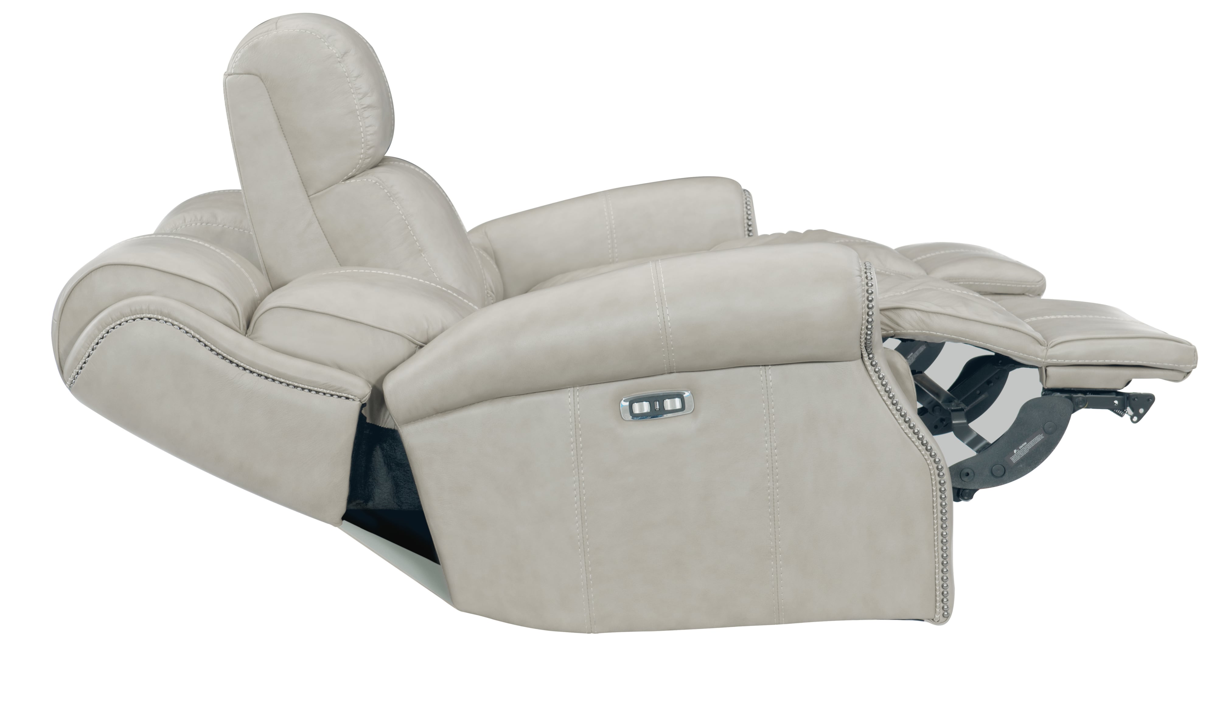 Leather Power Reclining Sofa