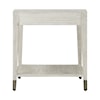 Theodore Alexander Breeze Pine Side Table with Storage