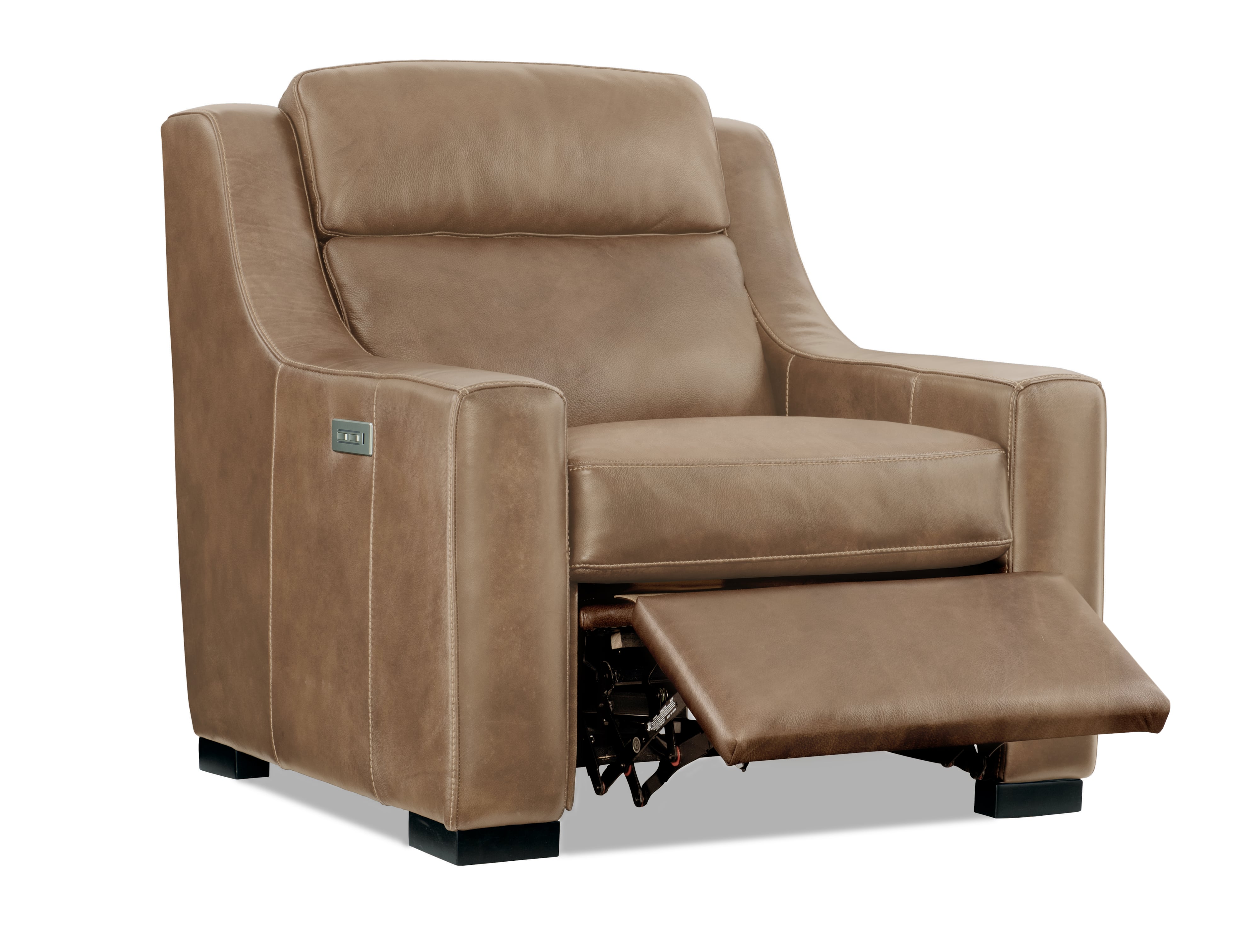 Genuine Leather Power Recliner