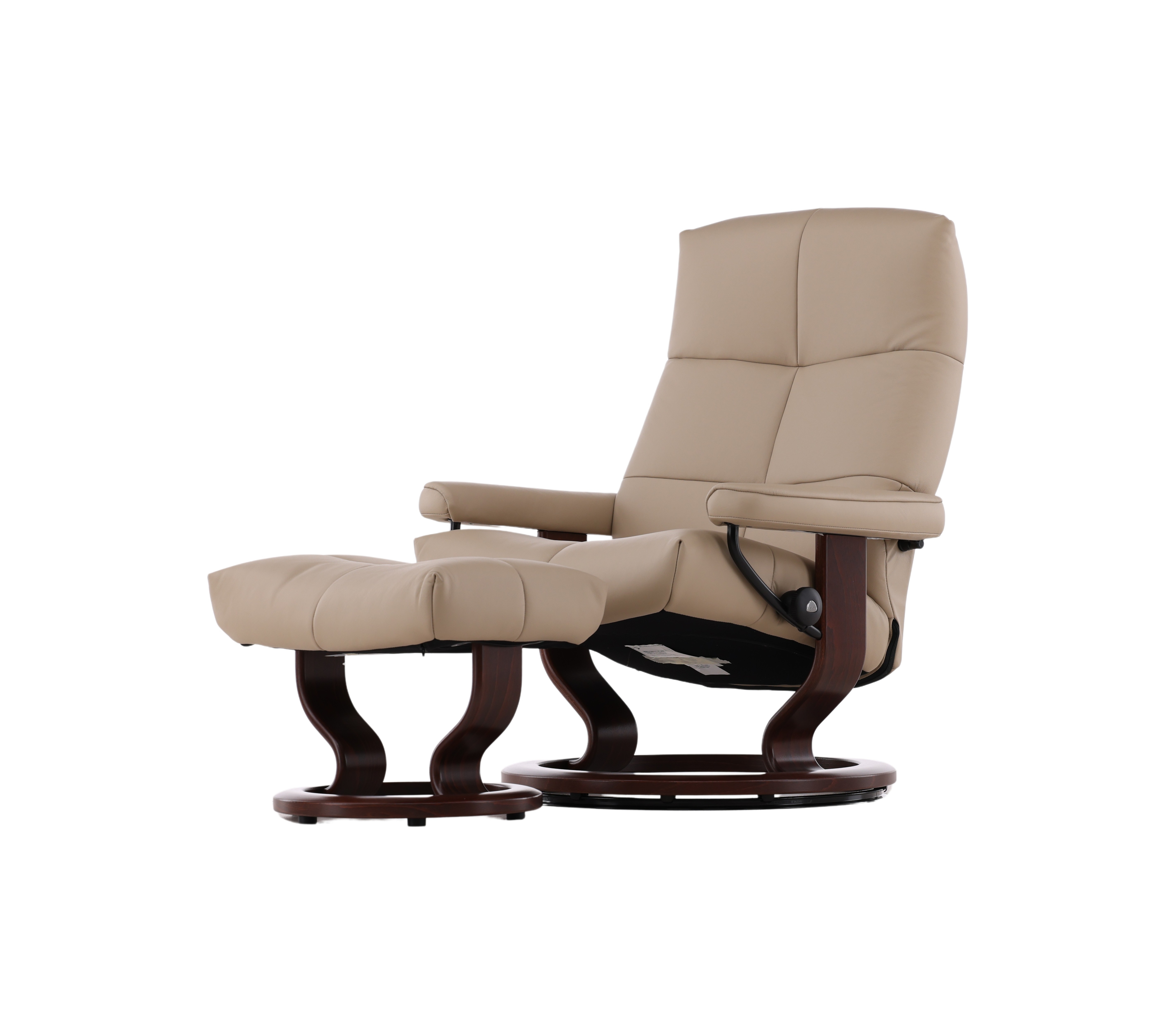 Stressless by Ekornes David Chair & Ottoman